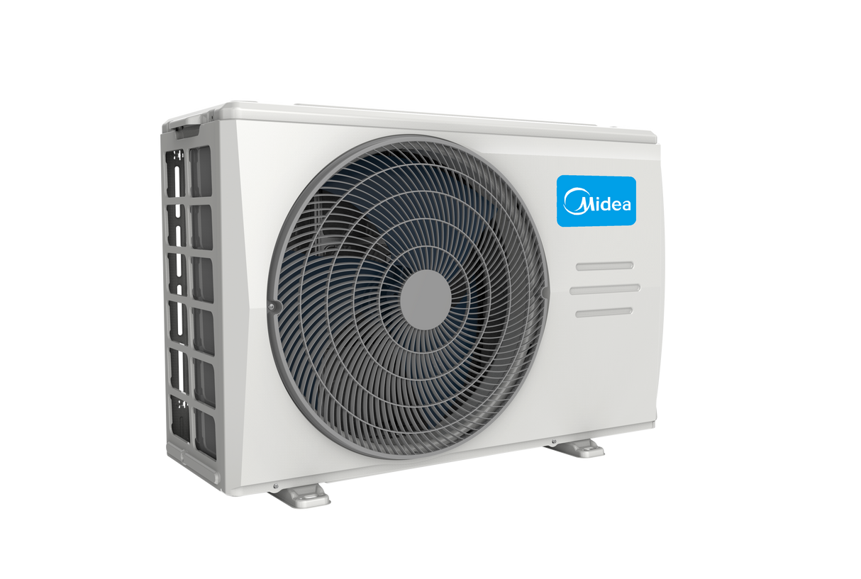 Midea Oasis OP+ ilmalämpöpumppu asennettuna