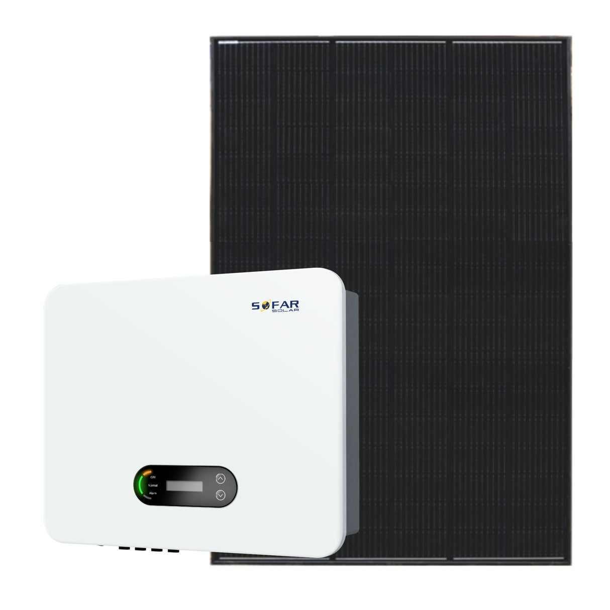 Aurinkosähköjärjestelmä asennettuna