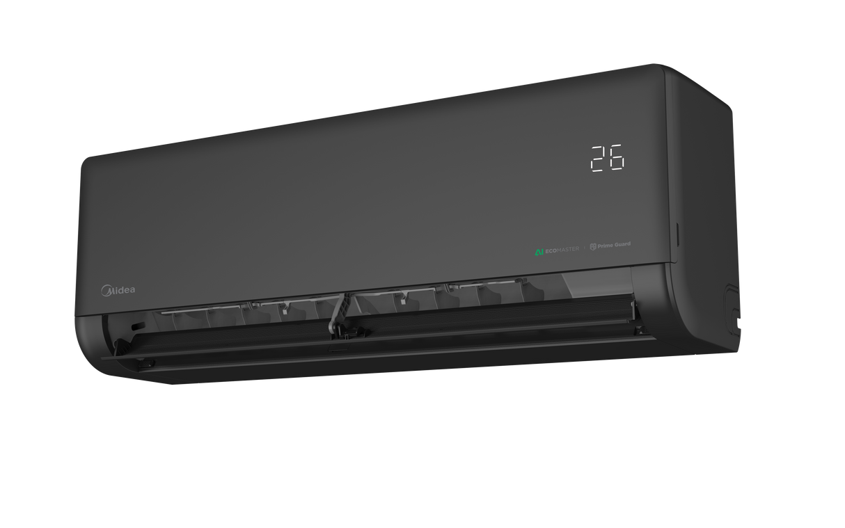 Midea Solstice EZ 18 ilmalämpöpumppu asennettuna