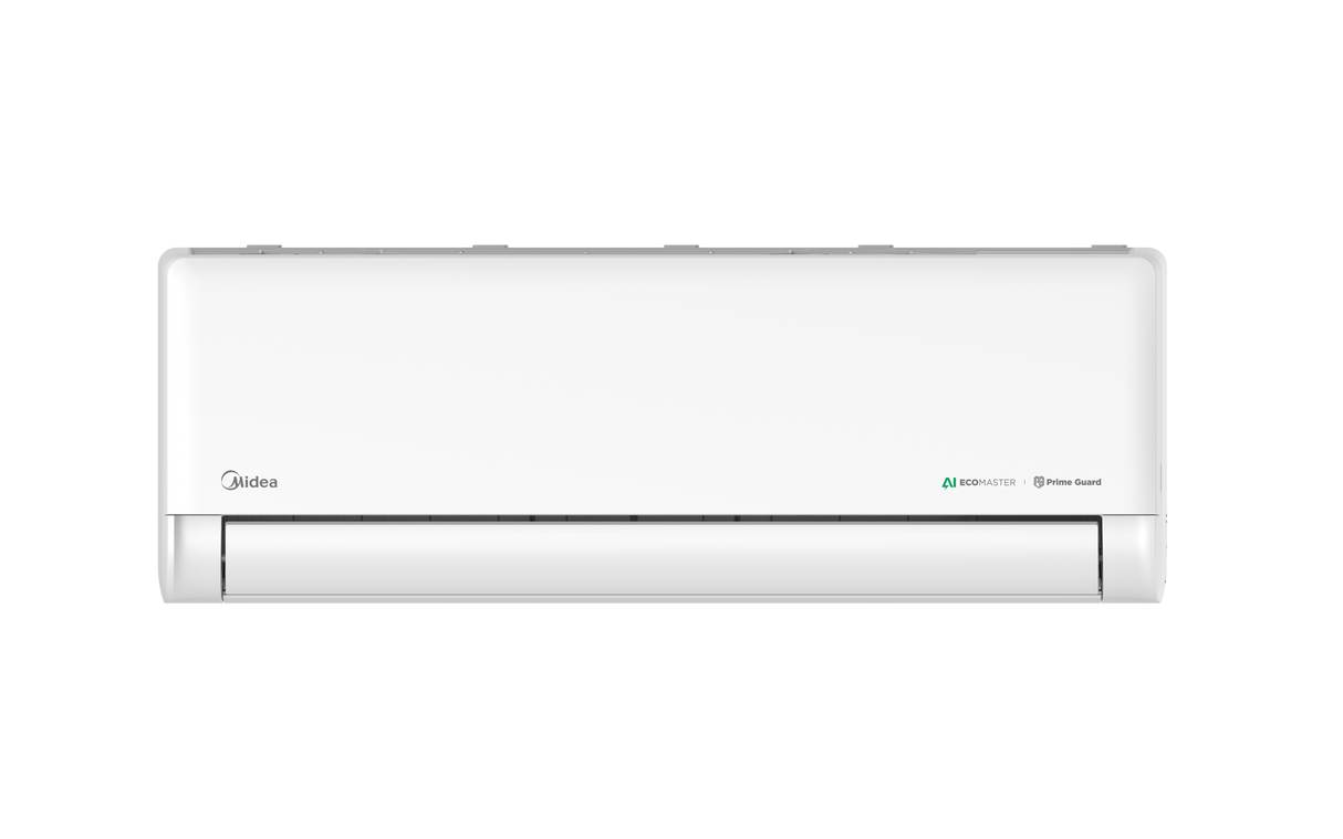 Midea Solstice EZ 18 ilmalämpöpumppu asennettuna