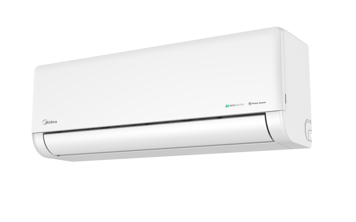 Midea Solstice EZ 18 ilmalämpöpumppu asennettuna