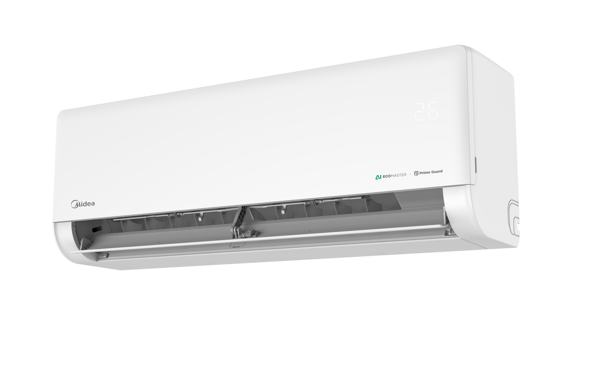 Midea Solstice EZ 18 ilmalämpöpumppu asennettuna