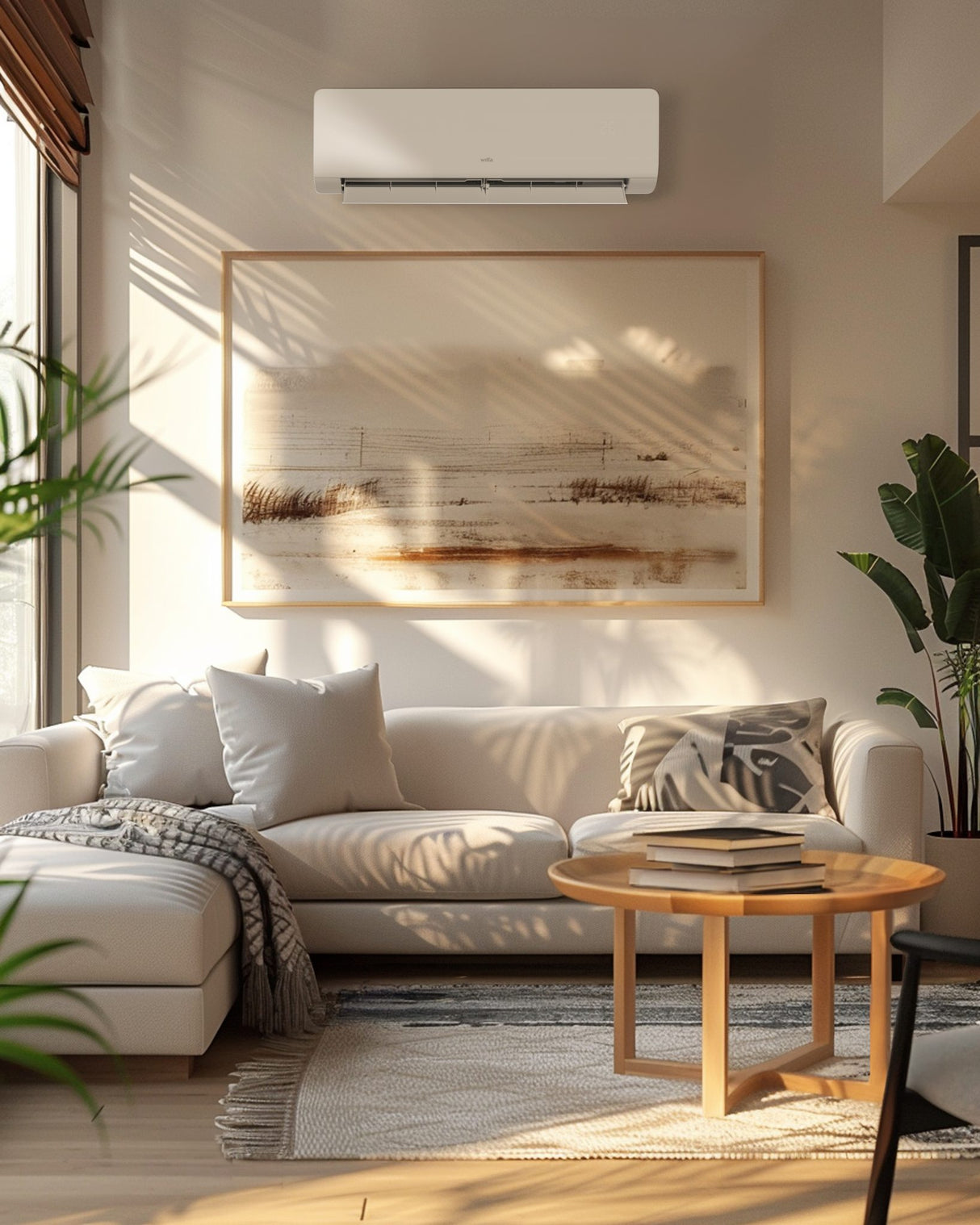 Wilfa Narvik 30 ilmalämpöpumppu asennettuna