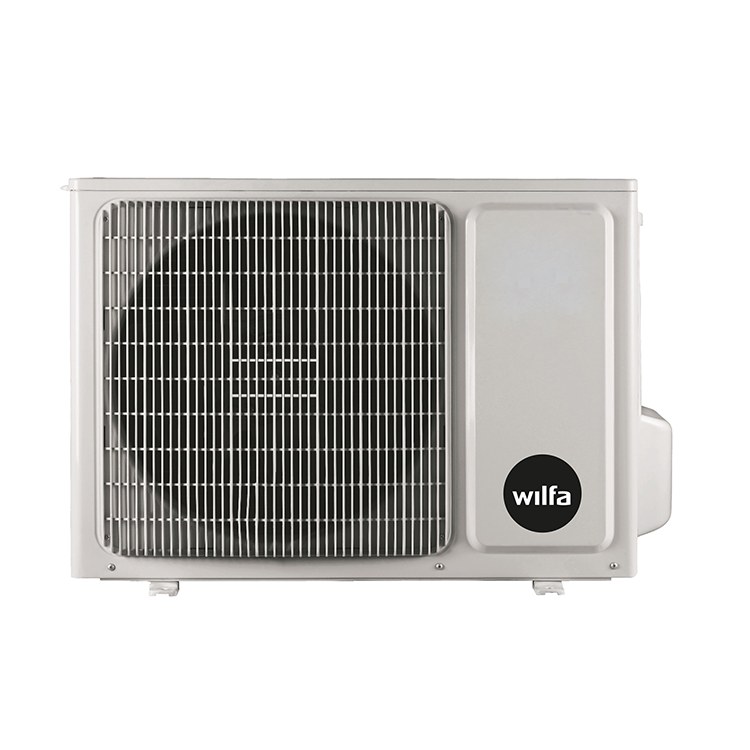 Wilfa Lofoten Powerful ilmalämpöpumppu asennettuna