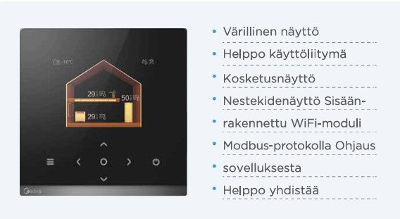 Midea R290 M Thermal Nature ilma-vesilämpöpumppu
