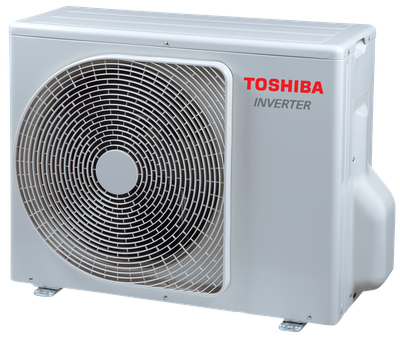 Toshiba Haori Nordic Design 25 viilentävä ilmalämpöpumppu asennettuna