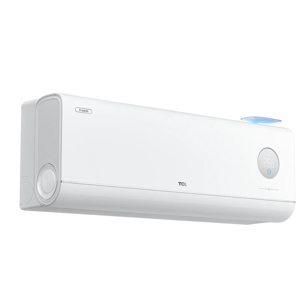 TCL FreshIN 3.0 12/35 -raitisilmalämpöpumppu asennettuna