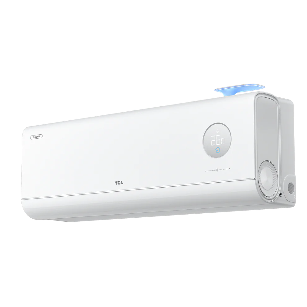 TCL FreshIN 3.0 12/35 -raitisilmalämpöpumppu asennettuna