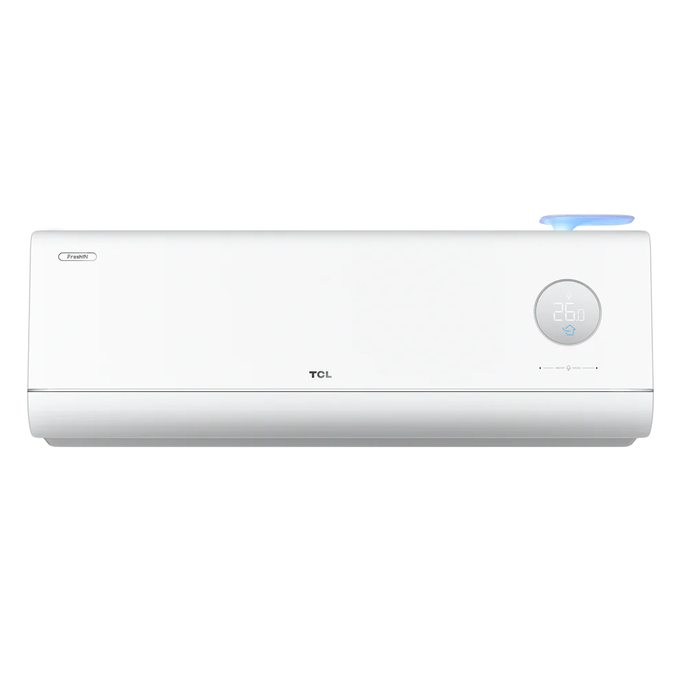 TCL FreshIN 3.0 12/35 -raitisilmalämpöpumppu asennettuna