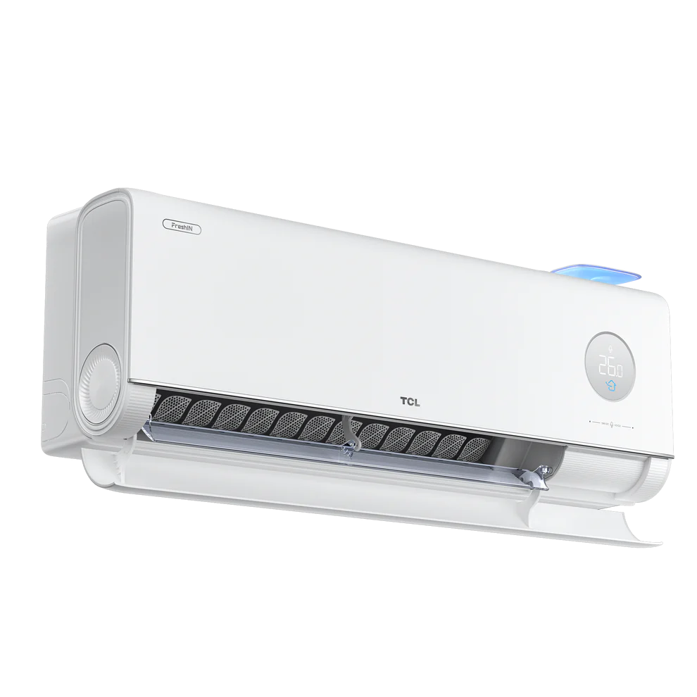 TCL FreshIN 3.0 12/35 -raitisilmalämpöpumppu asennettuna