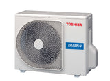 Toshiba Arctic Wood 35 viilentävä ilmalämpöpumppu asennettuna