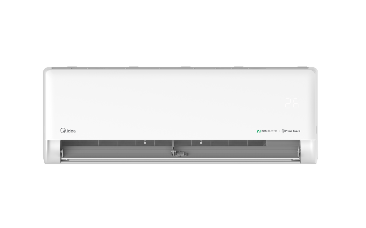 Midea Solstice EZ 18 ilmalämpöpumppu asennettuna
