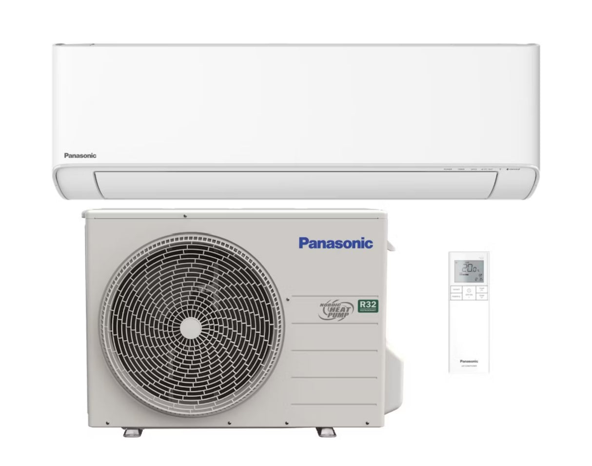 PANASONIC NZ35YKE ilmalämpöpumppu asennettuna