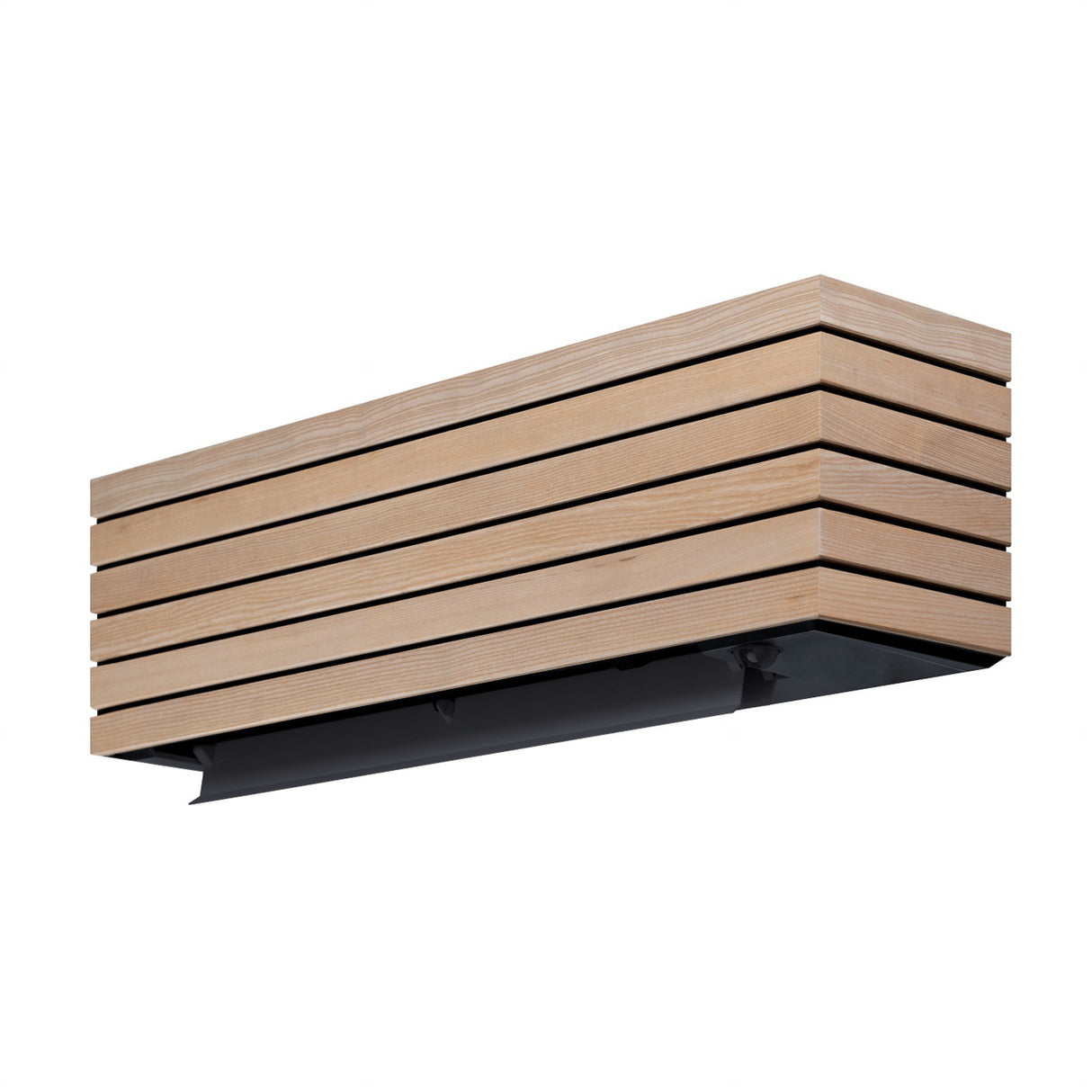Toshiba Arctic Wood 35 viilentävä ilmalämpöpumppu asennettuna