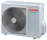 Toshiba Haori Nordic Design 25 ilmalämpöpumppu asennettuna