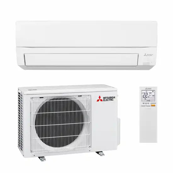 Mitsubishi Electric FT25 ilmalämpöpumppu asennettuna