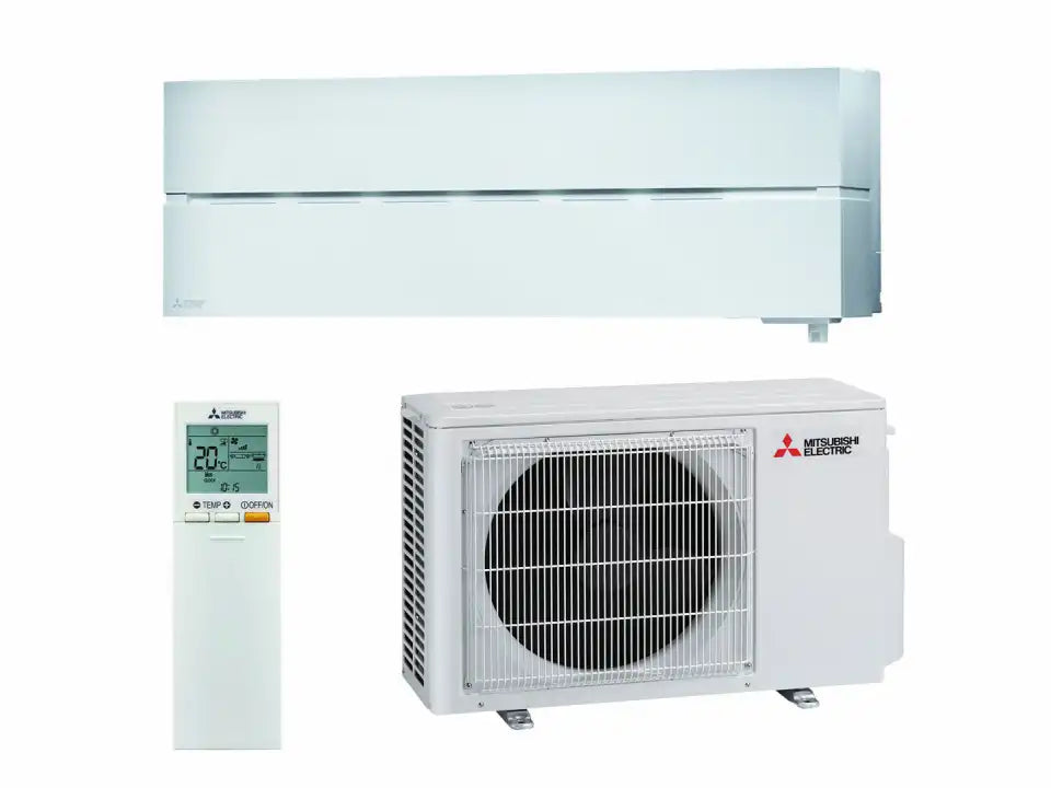 Mitsubishi Electric LN25 ilmalämpöpumppu asennettuna