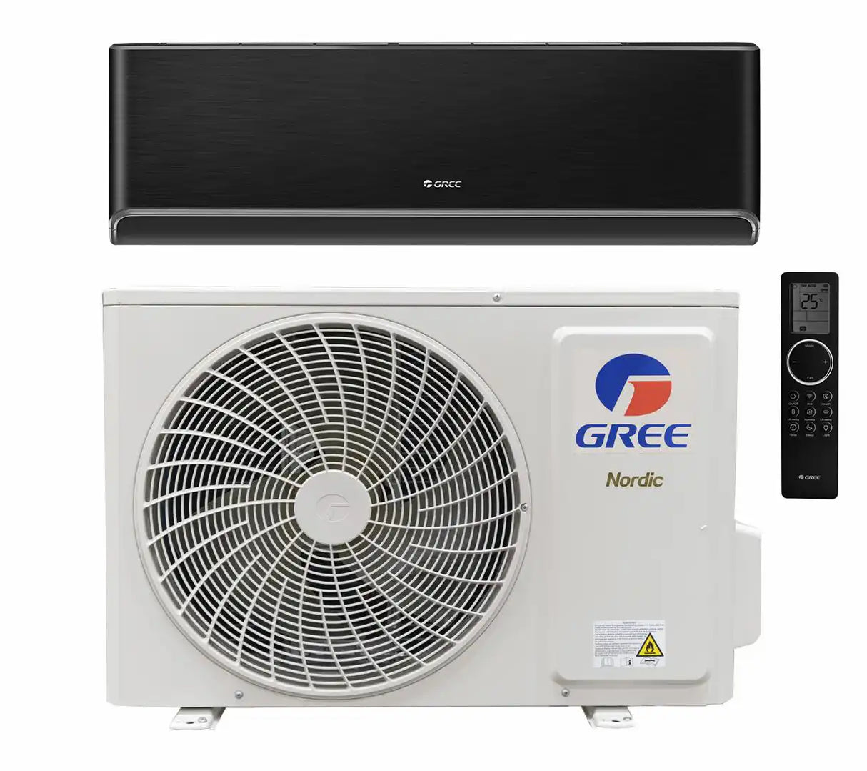 GREE Airy Nordic 35-A/W -ilmalämpöpumppu asennettuna
