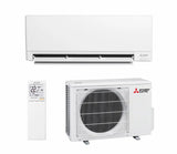 Mitsubishi Electric AY25 ilmalämpöpumppu asennettuna