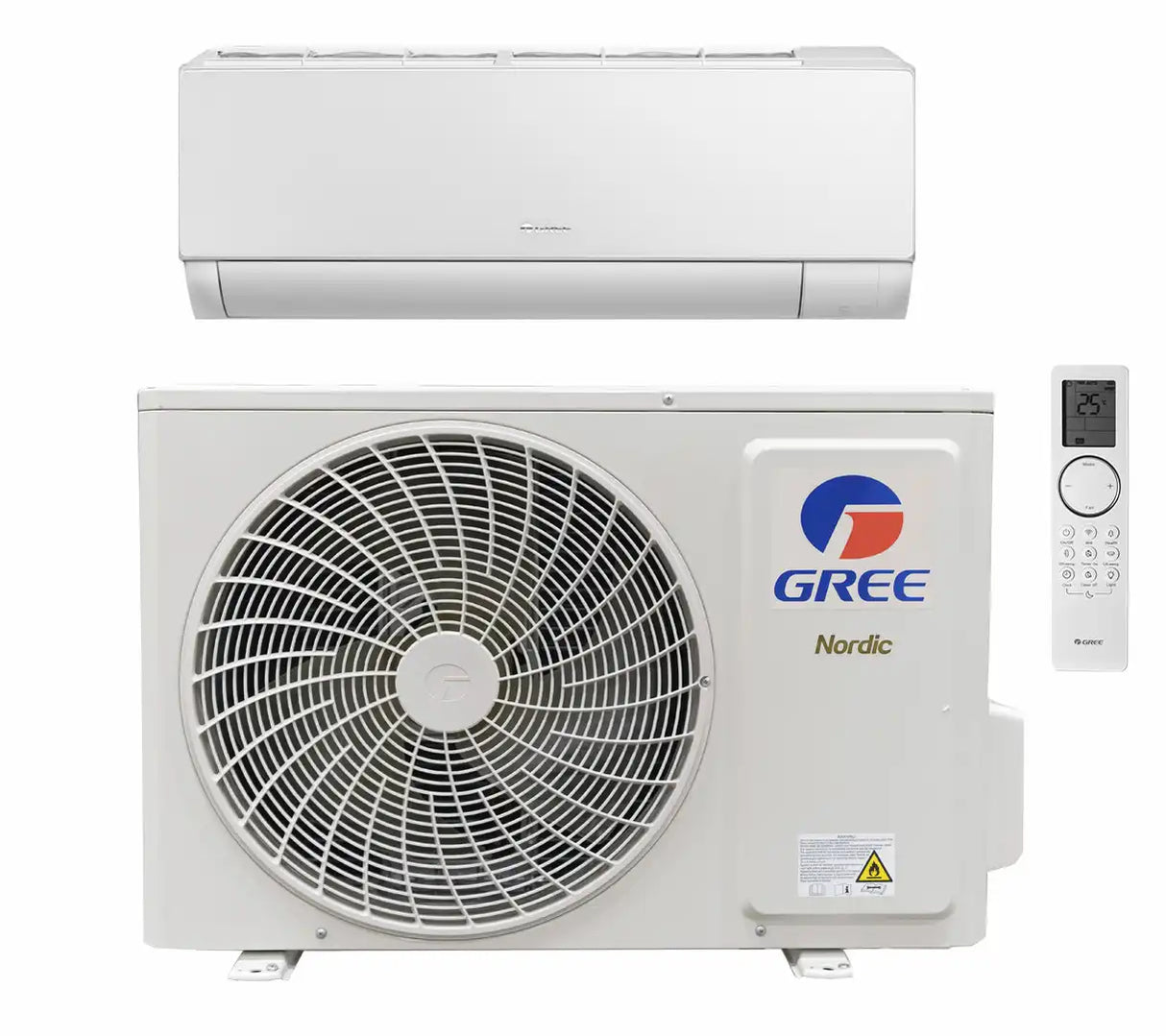 GREE SP-X Nordic 35-A/W -ilmalämpöpumppu asennettuna