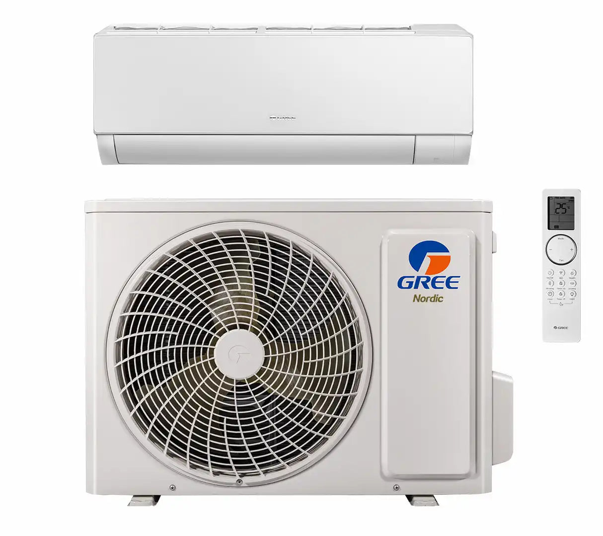 GREE SP Nordic 35-A/W -ilmalämpöpumppu asennettuna