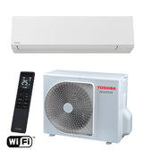 Toshiba Polar+ 35 White ilmalämpöpumppu asennettuna